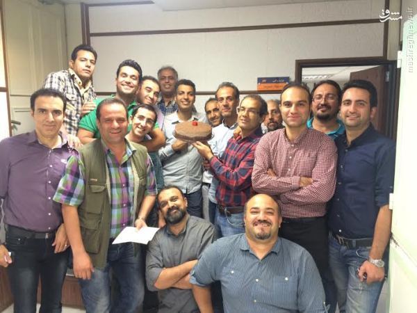 هدیه تولد جالب برای جسن تولد 40 سالگی فردوسی‌پور/ عکس