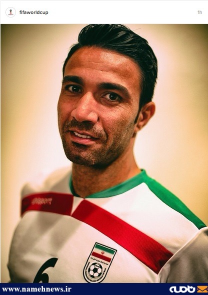 پیام اینستاگرامی فیفا برای نکونام!/عکس