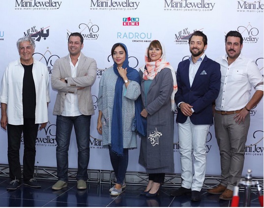 بهرام رادان و سحر دولتشاهی در کنار رضا کیانیان/ عکس