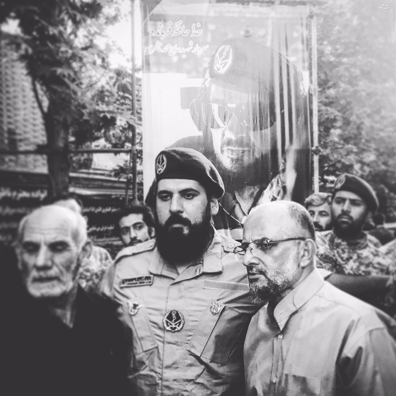 فرزند سردار شهید ناظری/ عکس