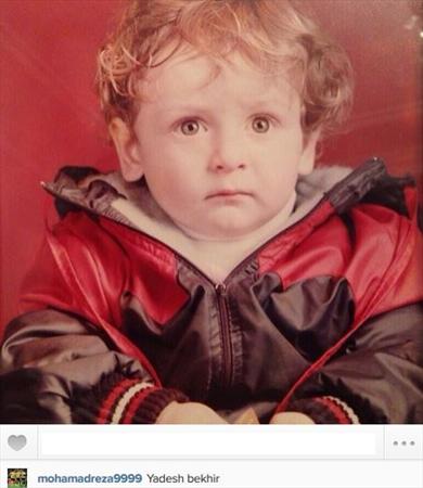 عکس/ خلعتبری در کودکی