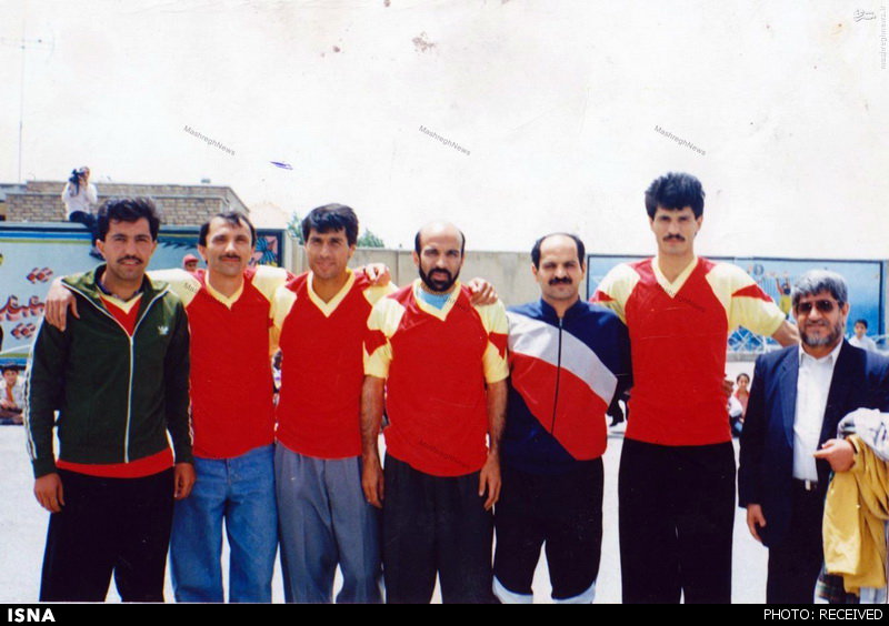 عکس / دایی و درخشان، بیست سال قبل