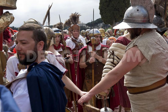 تصاویری از 2768 ساله شدن شهر رم ایتالیا