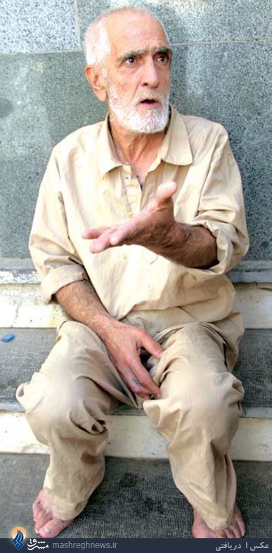 این پیرمرد 42بار به زندان رفته است+تصاویر
