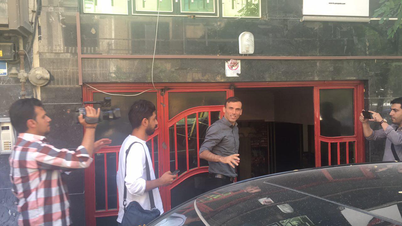 سیدجلال وارد باشگاه پرسپولیس شد+ عکس