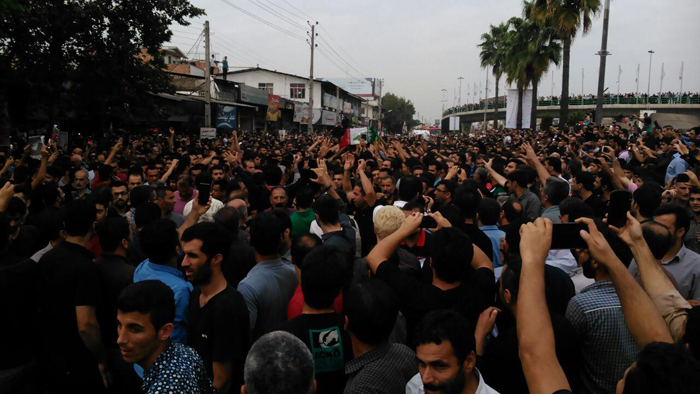 (تصاویر) تشییع هادی نوروزی در بابل