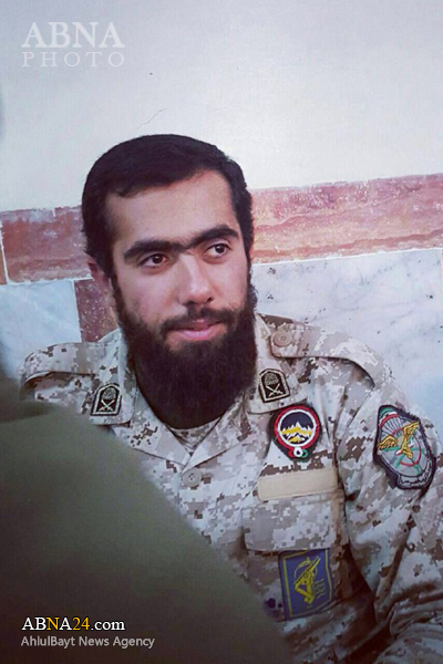 شهادت پاسدار تبریزی در سوریه/ عکس