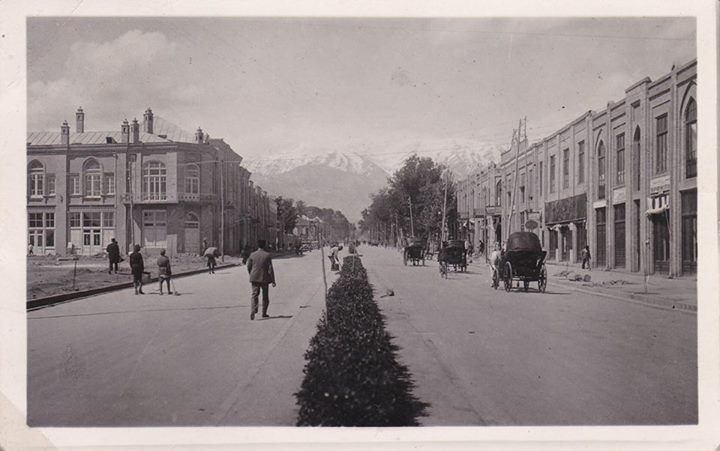 عکس/خیابان فردوسی تهران ۱۳۱۰