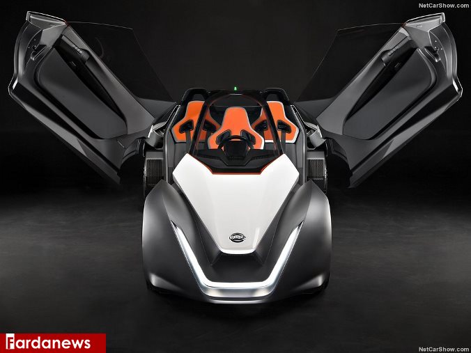 رونمایی از خودروی سه نفره نیسان/عکس