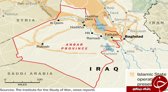 شلیک موشک‌های ایرانی در استان الانبار؟