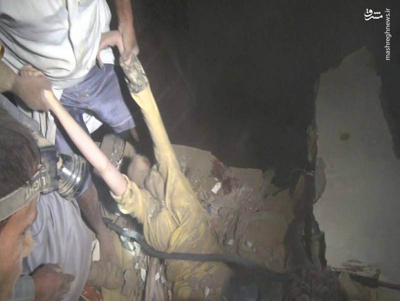 افزایش قربانیان حمله جنگنده‌های سعودی به منازل مسکونی +تصاویر