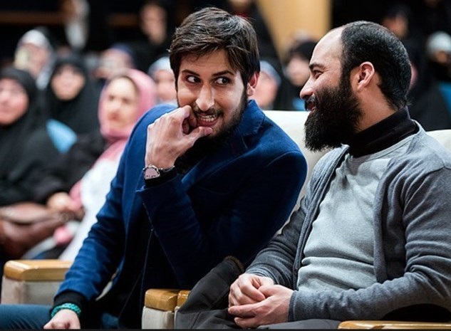 هلالی و حامد زمانی در نمایشگاه/ عکس