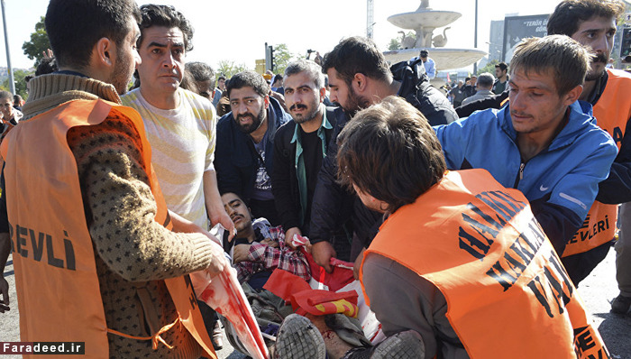 (تصاویر) شنبه خونین ترکیه