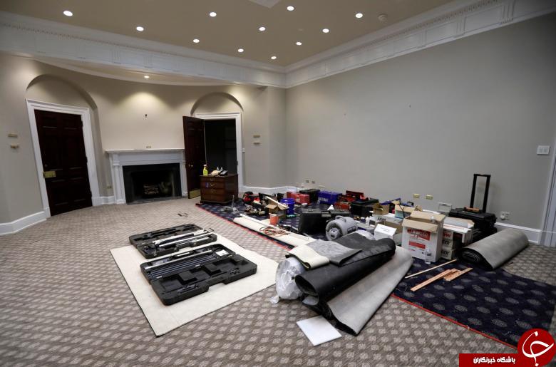 ترامپ کاخ سفید را زیر‌و رو کرد +تصاویر