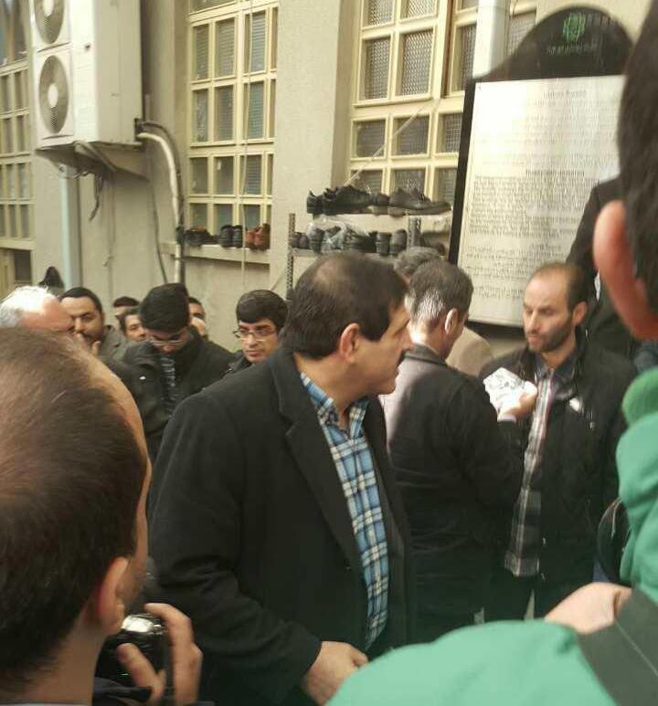 عباس جدیدی ⁩در مراسم وداع با هاشمی رفسنجانی/عکس