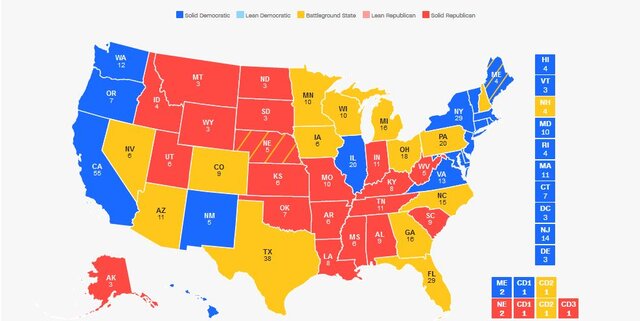 آمادگی گارد ملی آمریکا برای مقابله با شورش‌های احتمالی/وکیل ترامپ: دموکرات‌ها بایدن را عزل می‌کنند/ بایدن دست به دعا شد/ پیشگویان اسراییلی: ترامپ پیروز خواهد شد/ پسر ترامپ: می‌خواهیم دوباره گریه لیبرال‌ها را درآوریم/ اگر این نظرسنجی درست باشد، کار ترامپ تمام است