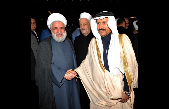 حضور سفیر عربستان در لبنان در جشن سی و ششمین سالگرد پیروزی انقلاب ایران
