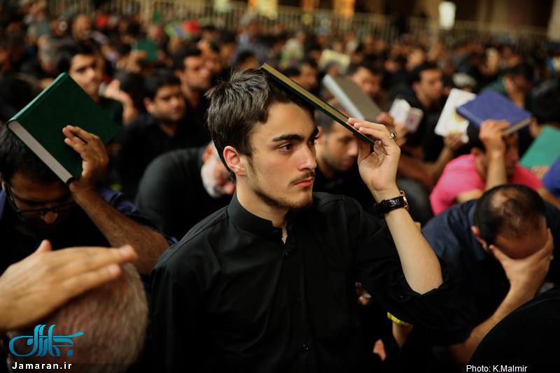 سید احمد خمینی مراسم احیای شب بیست و یکم ماه رمضان در گرگان/ عکس