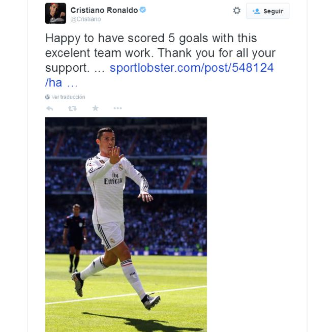 پیغام کریس رونالدو برای هواداران رئال مادرید/عکس