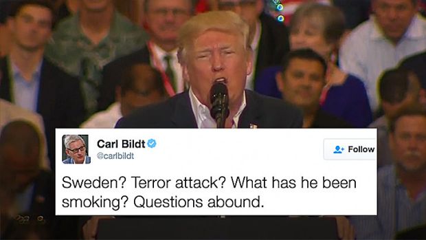 ترامپ و اتفاقی که در سوئد نیفتاده بود!