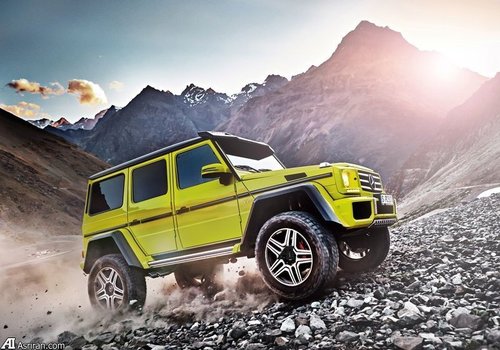 مرسدس بنز جی 500 (عکس) 