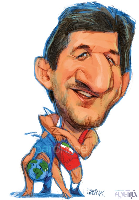 چه میکنه این رسول خادم!/ کاریکاتور