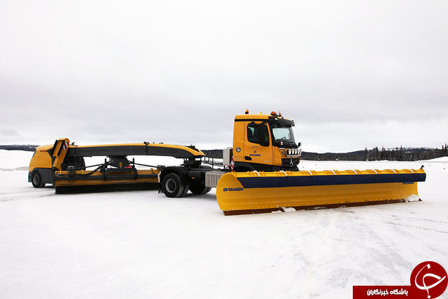 پیشرفته‌ترین خودروهای برف‌روب جهان+تصاویر