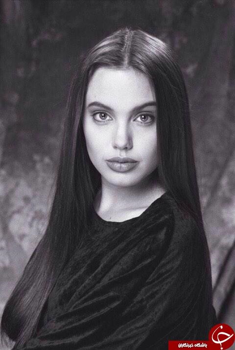 آنجلینا جولی در نوجوانی / عکس