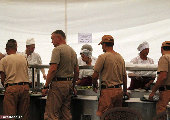 (تصاویر) پایگاه هوایی روسیه در 