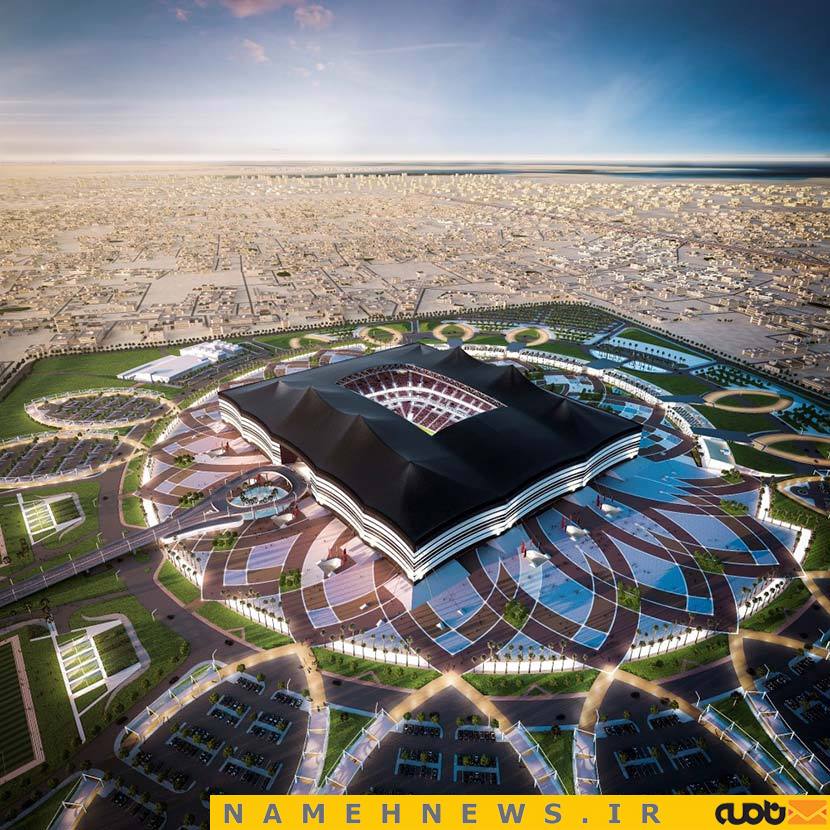 زیباترین استادیوم جهان در قطر+تصاویر