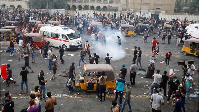 اعتراضات بولدوزری مردم عراق! + جزئیات