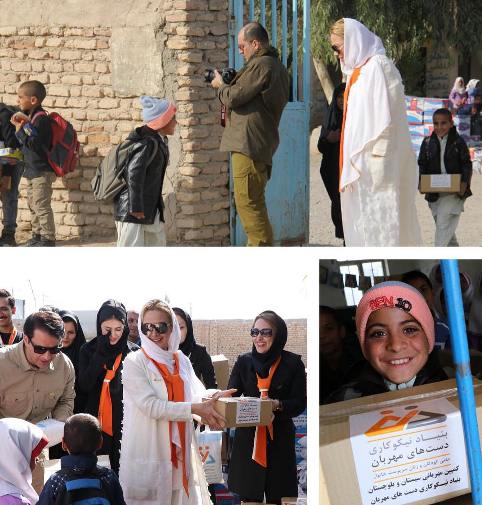 آنا نعمتی در مدرسه ای در شهر زابل 2