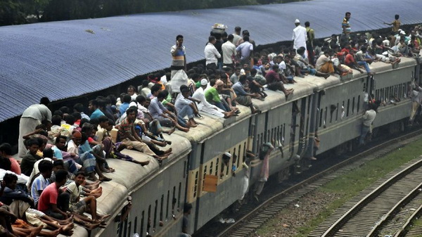 قطار این طوری دیده بودید؟/عکس