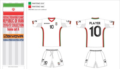 طرح نهایی پیراهن تیم ملی ایران