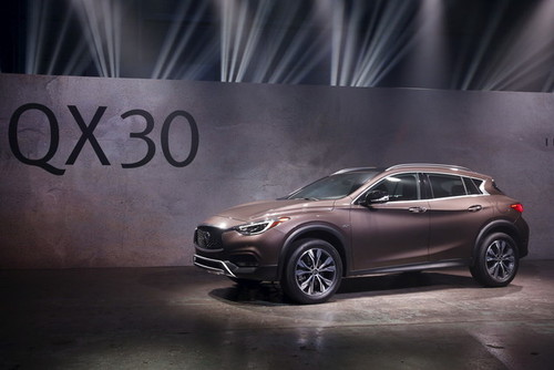خودروی Infiniti QX30 که در سال 2017 وارد بازار خواهد شد