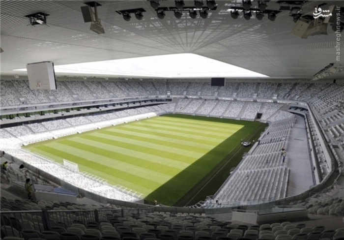 7- ورزشگاه بوردو؛ گنجایش 42 هزار تماشاگر
