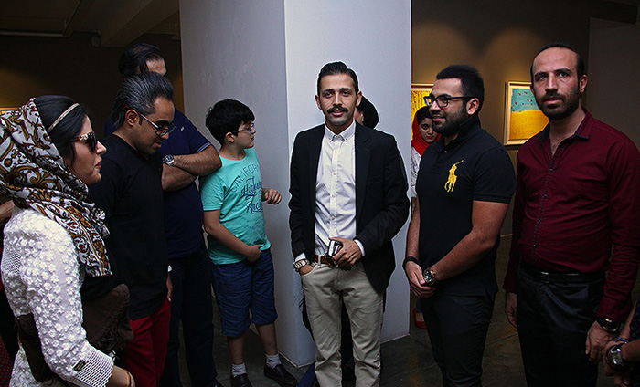 (تصاویر) نمایشگاه نقاشی مریم حیدرزاده