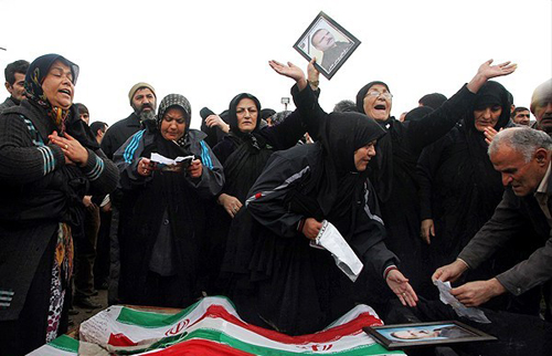 (تصاویر) تشییع زائران جانباخته‌ اربعین