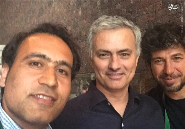 سلفی مهدوی‌کیا در کنار مورینیو+ تصاویر