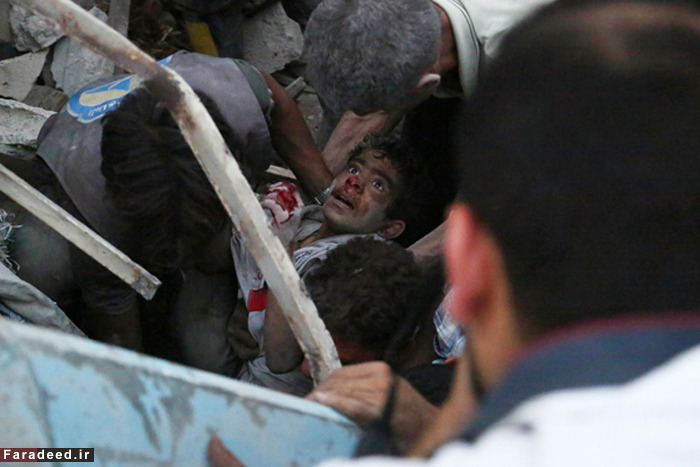 (تصاویر) کودکانی با رنج‌های بزرگ