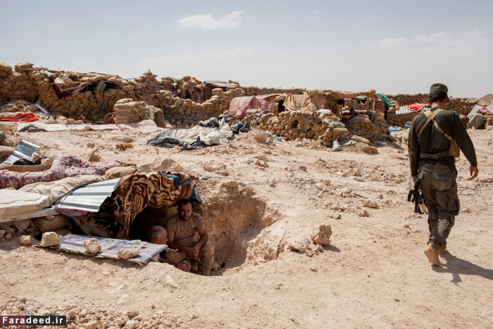(تصاویر) در چند قدمی داعش