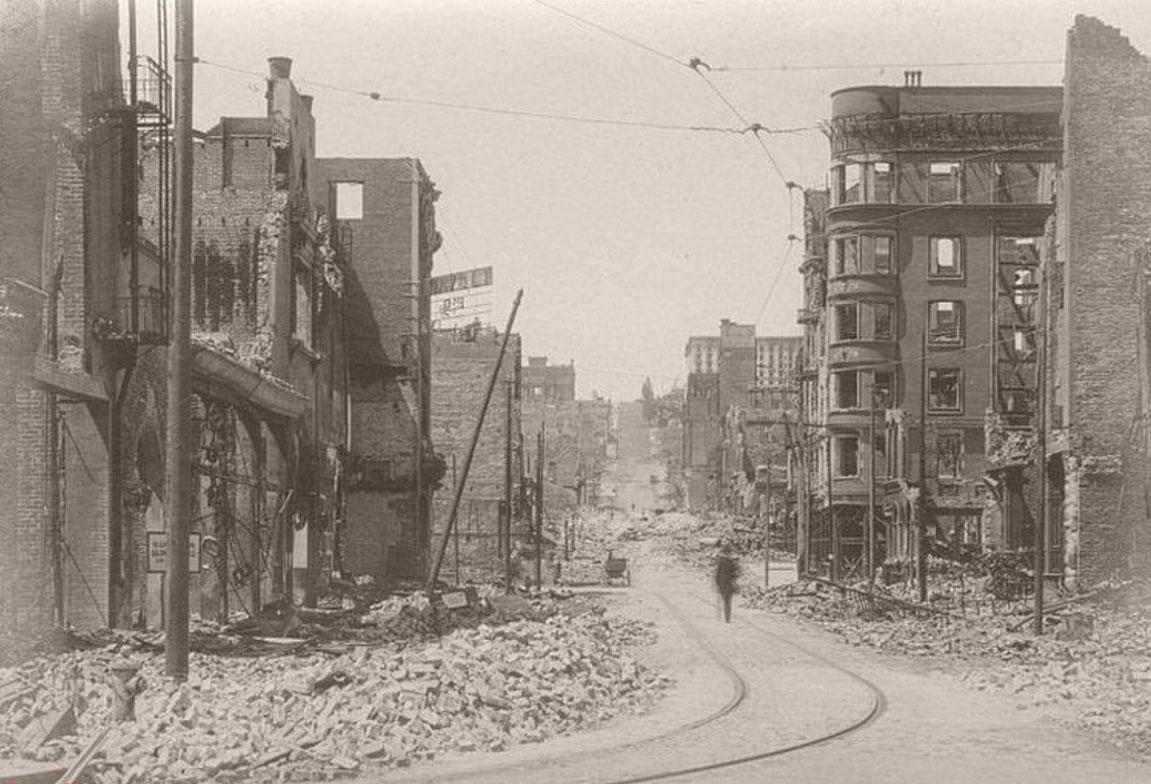 ویرانگرترین زلزله تاریخ آمریکا+تصاویر