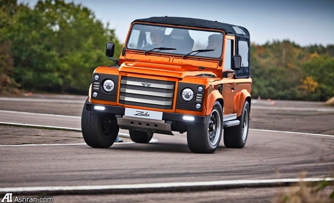 زولو2؛ لندرور دیفندر 475 اسب بخاری