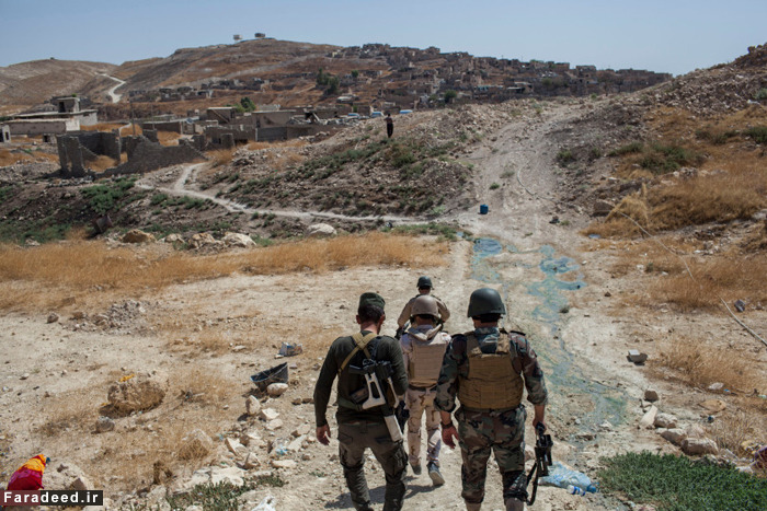 (تصاویر) در چند قدمی داعش