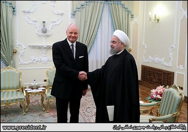 دکتر روحانی در دیدار سفیر جدید آلمان 