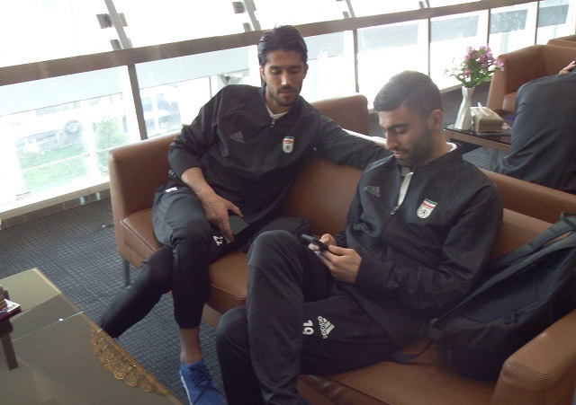 تیم ملی فوتبال عازم تونس شد/ کی‌روش در کانون توجه + تصاویر