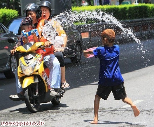 عکس: بازیگوشی تابستانی