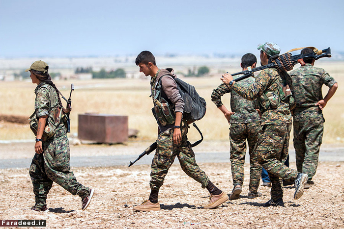 (تصاویر) حضور زنان کرد در آزادسازی 