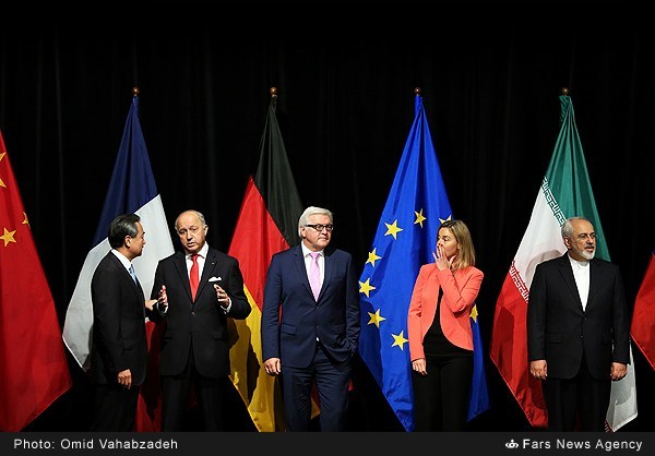 دکتر ظریف به همراه دیگر وزرای خارجی در وین/تصاویر