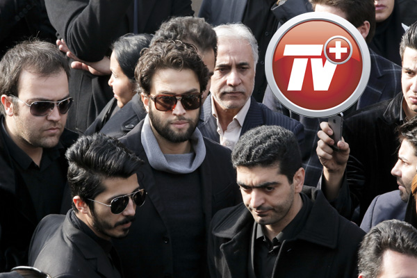 خداحافظی بنیامین بهادری با مرتضی پاشایی/ عکس